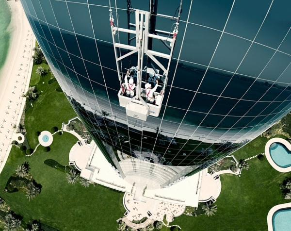 Photograph Simon Stock Window Cleaners Qatar on One Eyeland